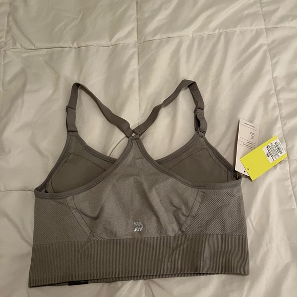 NEW WITH TAGS - Grey Sports Bra - Picture 3 of 5